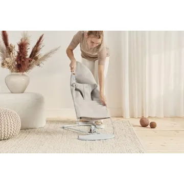 BabyBjörn Bouncer Bliss, 3D Jersey, Light Beige