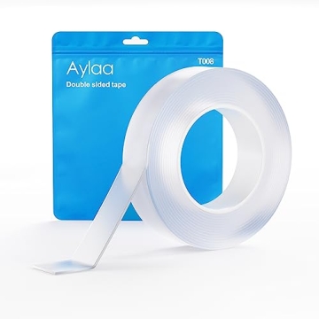 Aylaa Double Sided Tape Heavy Duty, Removable, 10 Feet