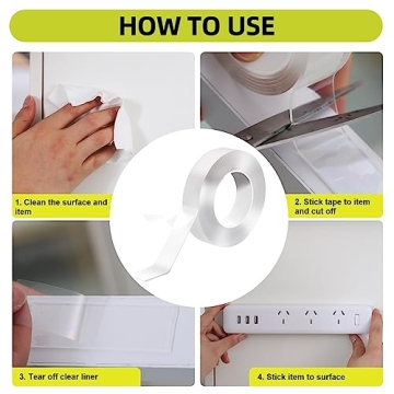 Aylaa Double Sided Heavy Duty Tape for All Projects