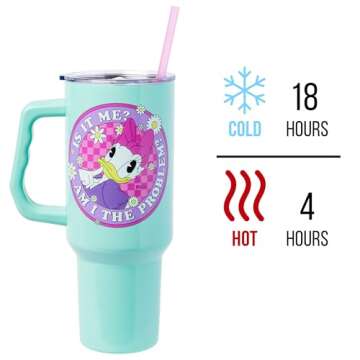 Chic Disney Daisy Duck Tumbler Perfect for Hydration