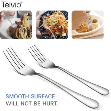 Stainless Steel Serving Utensils Set - 9 Pieces for Every Occasion