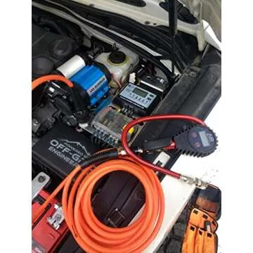 ARB CKMTA12 '12V' On-Board Twin High Performance Air Compressor Bundle with ARB 171302V2 Portable Tire Inflation Kit, Includes High-Temperature Air Hose 23 Foot and Redesigned Accessories Kit