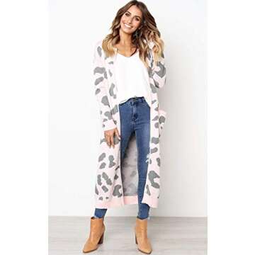 Stylish Women’s Leopard Print Cardigan for Every Occasion