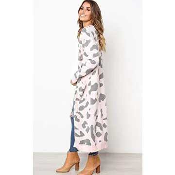 Stylish Women’s Leopard Print Cardigan for Every Occasion