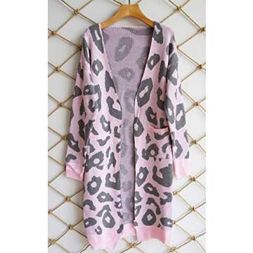 Stylish Women’s Leopard Print Cardigan for Every Occasion
