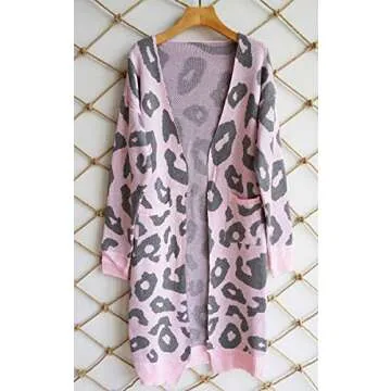 Stylish Women’s Leopard Print Cardigan for Every Occasion