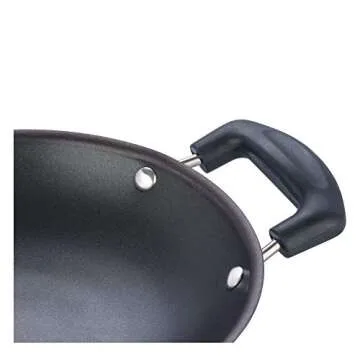 Buy Non Stick Appam Pan with Lid - Black, 215mm by Vinod