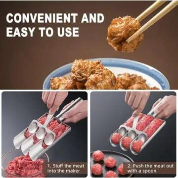 Creative Kitchen Meatball Maker for Perfect Meatballs