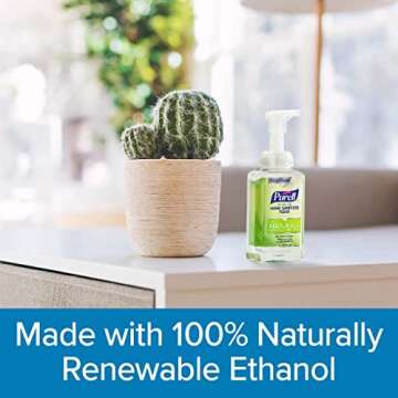 Purell Naturals Foam Hand Sanitizer - 10 oz Pack of 3