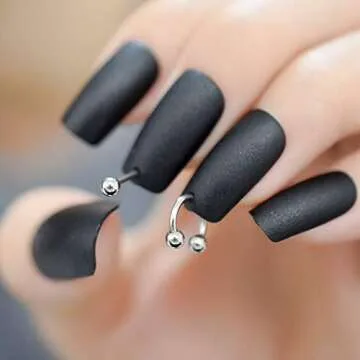 CoolNail Fashion Punk Style Press on Nails for Trendy Looks