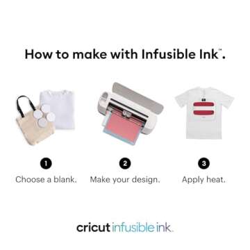 Cricut Men's T-Shirt Blank for Infusible Ink Projects