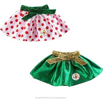 The Elf on the Shelf Girl Elf Gift Set with Party Dress Set (2 Pack) - Girl Character & Themed Story...