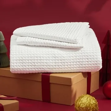 Bedsure Cotton Duvet Cover Twin for Luxury Bedding