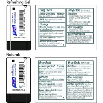 Purell Advanced Hand Sanitizer Variety Pack Travel Size 8-pack