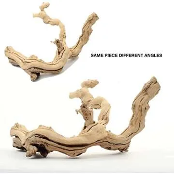 Koyal Natural Grapewood Vine Branch, 6-Inch