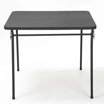 COSCO 34" Square Folding Table for Versatile Use