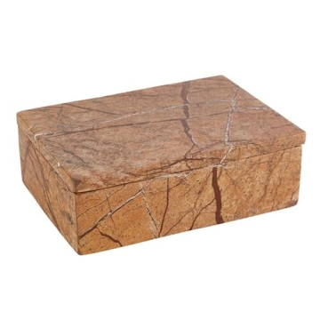 47th & Main Decorative Marble Box for Elegant Storage