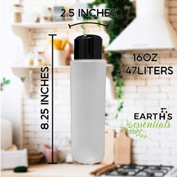 Earth's Essentials 16 Ounce Refillable Bottles Set