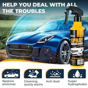 Nano Ceramic Coating Spray Kit for Car Protection