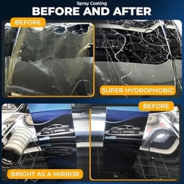 Nano Ceramic Coating Spray Kit for Car Protection