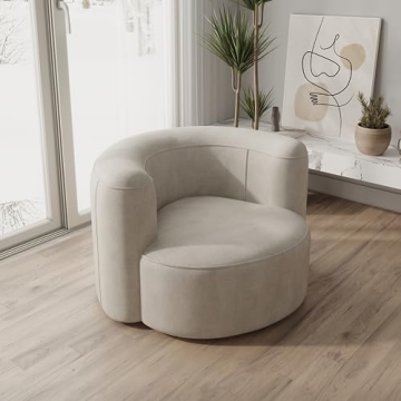 Acanva Luxury Velvet Accent Chair Stylish Comfort for Home