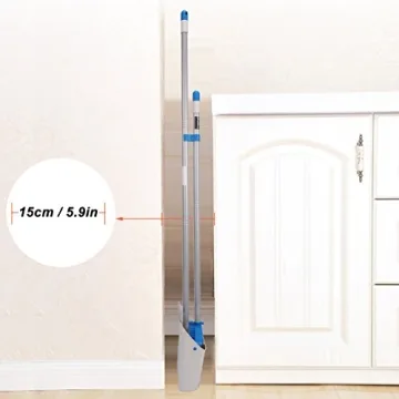 TreeLen Long Handle Broom Set for Effortless Sweeping