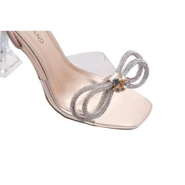 Shoe Land SL-NAOMI Heels – Stylish Double Bowknots Sandals