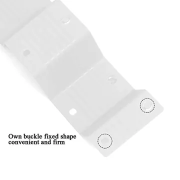 Adjustable Honeycomb Drawer Organizer 8 PC White Grid