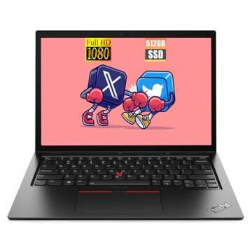 Lenovo ThinkPad L13 Yoga Gen 3 13.3" Touchscreen FHD 2 in 1 Business Laptop, Stylus Pen, Intel Core i5-1245U 3.3GHz-4.4GHz 10Cores, 16GB DDR4 RAM, 512GB SSD, Backlit Keyboard, Windows 11 Pro (Renewed)