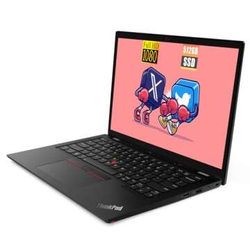 Lenovo ThinkPad L13 Yoga Gen 3 13.3" Touchscreen FHD 2 in 1 Business Laptop, Stylus Pen, Intel Core i5-1245U 3.3GHz-4.4GHz 10Cores, 16GB DDR4 RAM, 512GB SSD, Backlit Keyboard, Windows 11 Pro (Renewed)