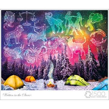 Buffalo Games - Written in The Stars - 1500 Piece Jigsaw Puzzle for Adults Challenging Puzzle Perfec...
