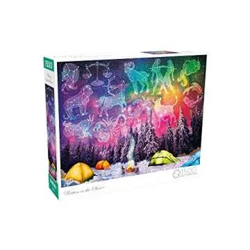 Buffalo Games - Written in The Stars - 1500 Piece Jigsaw Puzzle for Adults Challenging Puzzle Perfect for Game Nights - Finished Size is 38.50 x 26.50