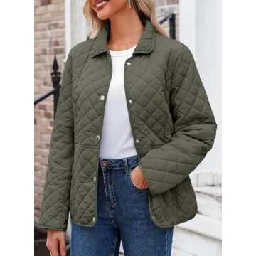 Dokotoo Womens Stylish Puffer Jacket for Cozy Warmth