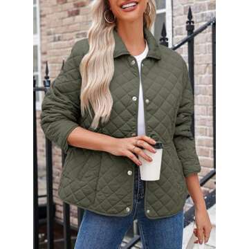 Dokotoo Womens Stylish Puffer Jacket for Cozy Warmth