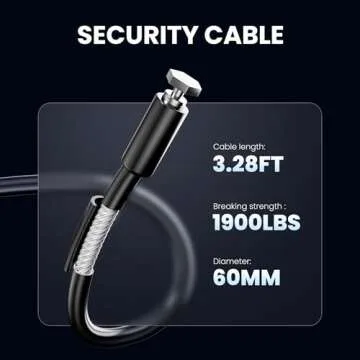 Grimtron Portable Pistol Safe – Electronic Lock Box & Key Access, Silent Mode, Compact Car Gun Safe for Handgun, Small Single Safe for Travel, Office, Dorm Use