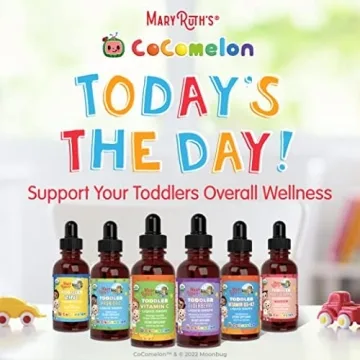 MaryRuth Organics Cocomelon Toddler Probiotic Liquid Drops