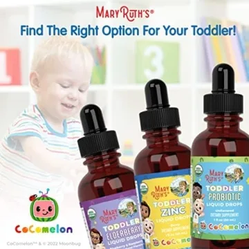 MaryRuth Organics Cocomelon Toddler Probiotic Liquid Drops