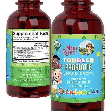 MaryRuth Organics Cocomelon Toddler Probiotic Liquid Drops