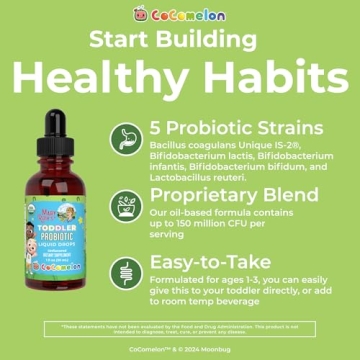 MaryRuth Organics Cocomelon Toddler Probiotic Liquid Drops