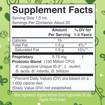 MaryRuth Organics Cocomelon Toddler Probiotic Liquid Drops