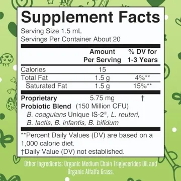 MaryRuth Organics Cocomelon Toddler Probiotic Liquid Drops