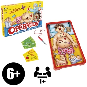 Hasbro Classic Operation Game - Fun for All Ages!