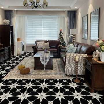 Stylish Waterproof Peel and Stick Floor Tiles - RomDeco