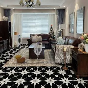 Stylish Waterproof Peel and Stick Floor Tiles - RomDeco