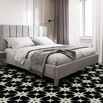 Stylish Waterproof Peel and Stick Floor Tiles - RomDeco