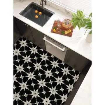 Stylish Waterproof Peel and Stick Floor Tiles - RomDeco