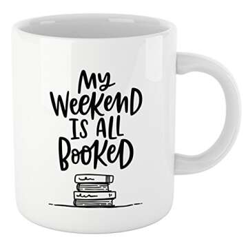 Book Lovers Reading Mug, BW Quote-GO AWAY, I'M READING! - Bookworm Gifts, Funny Bookish Coffee Mug, Reader Gift, Teacher Gift!