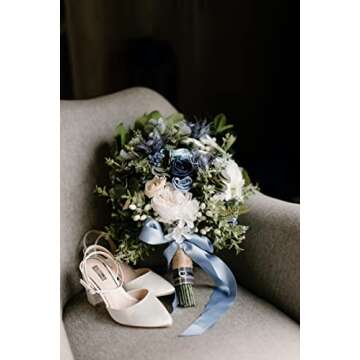 1-1/2" X 100 Yards Double Faced Satin Ribbon Red Polyester Ribbon for Gift Wrapping Wedding Decoration Floral Arrangement Crafts