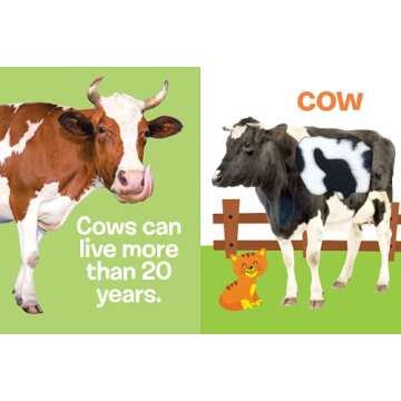 Touch and Feel Farm Animals - Novelty Book - Children's Board Book - Interactive Fun Child's Book