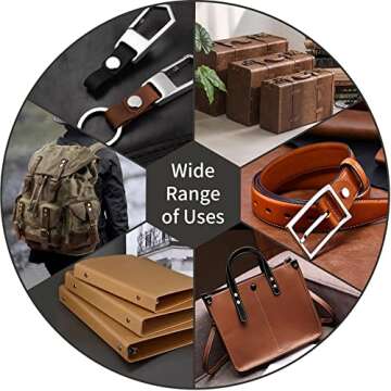 75 Sets Chicago Screws Kit for Leathercraft & Binding